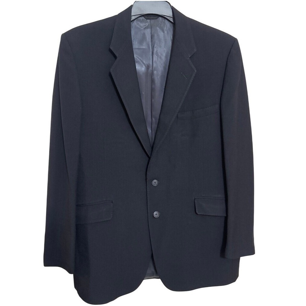 Vintage Givenchy Blazer Jacket Academy Awards Clothes Mens size 42 black Descrip